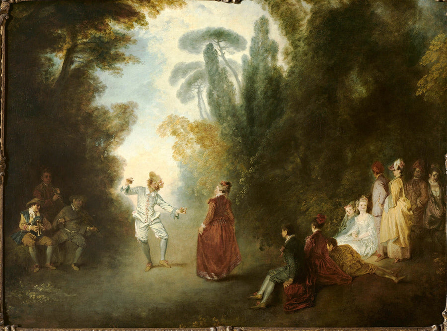 O Baile Campestre - Antoine Watteau
