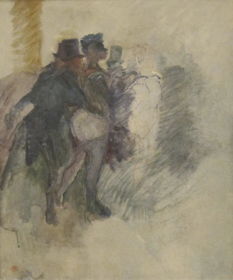 O Baile de Máscaras no Elysée Montmartre - Henri de Toulouse-Lautrec