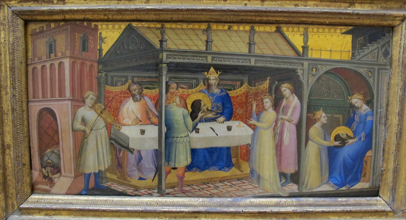 O Banquete de Herodes - Lorenzo Monaco