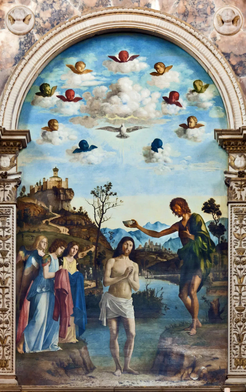 O Batismo de Cristo - Cima da Conegliano