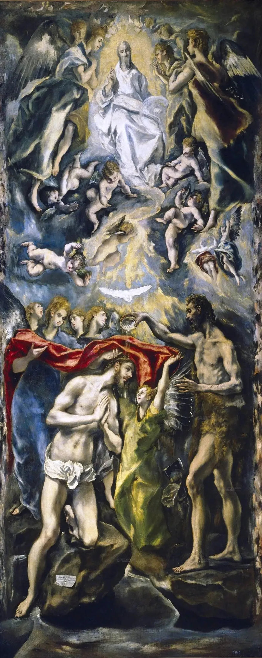 O Batismo de Cristo - El Greco