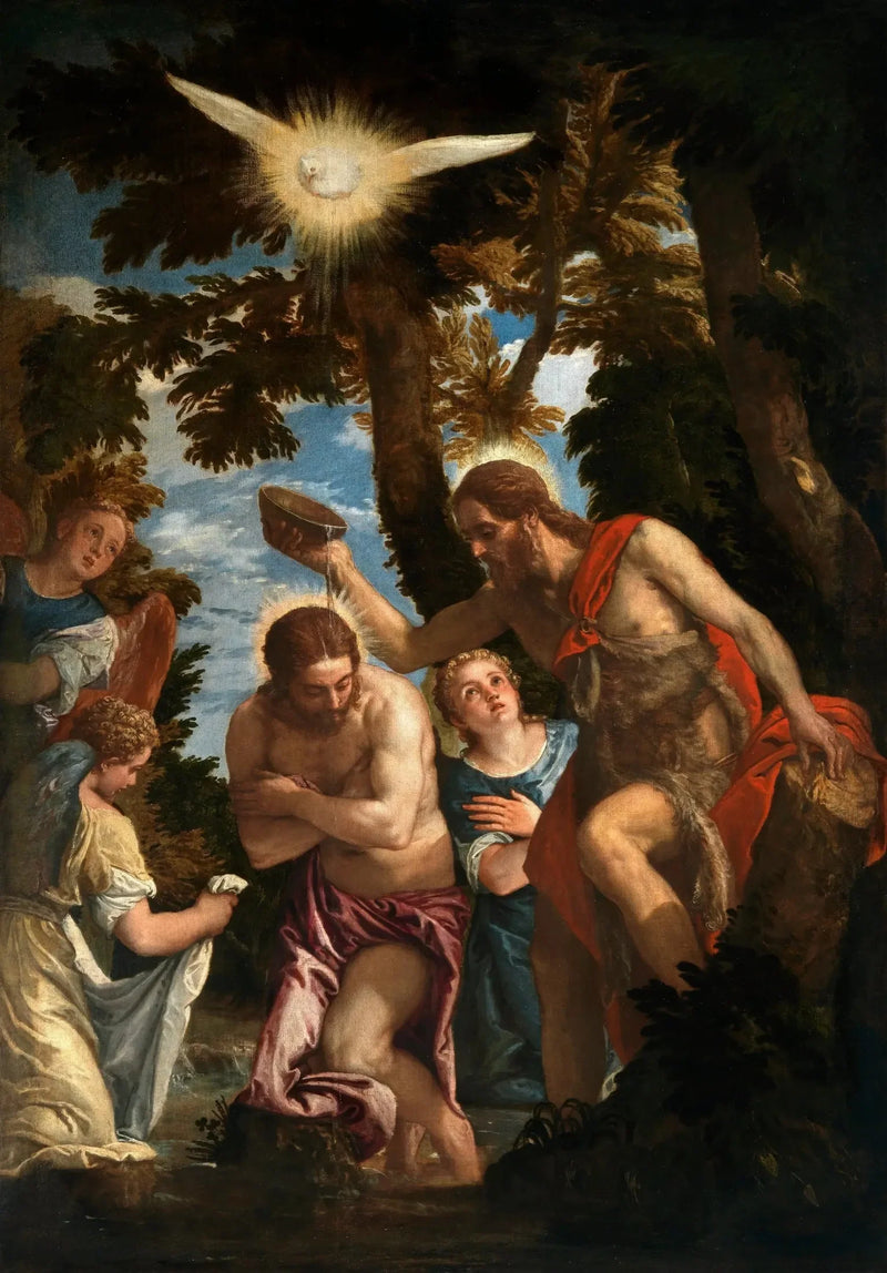 O Batismo de Cristo - Paul Véronèse