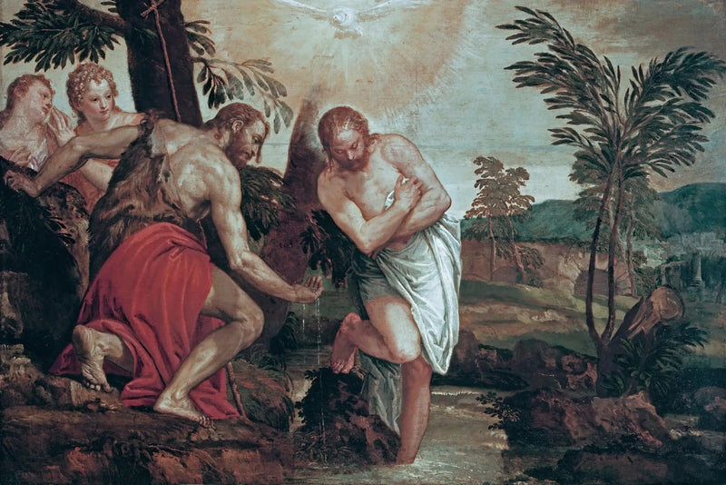 O Batismo de Cristo - Paul Véronèse