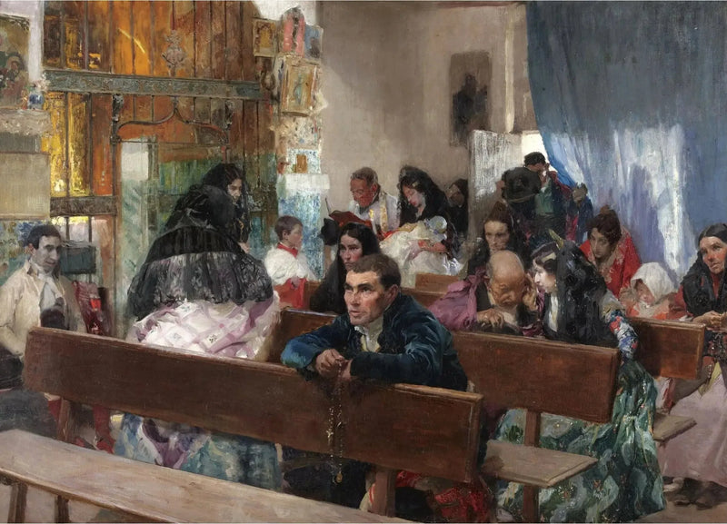 O batismo - Joaquín Sorolla