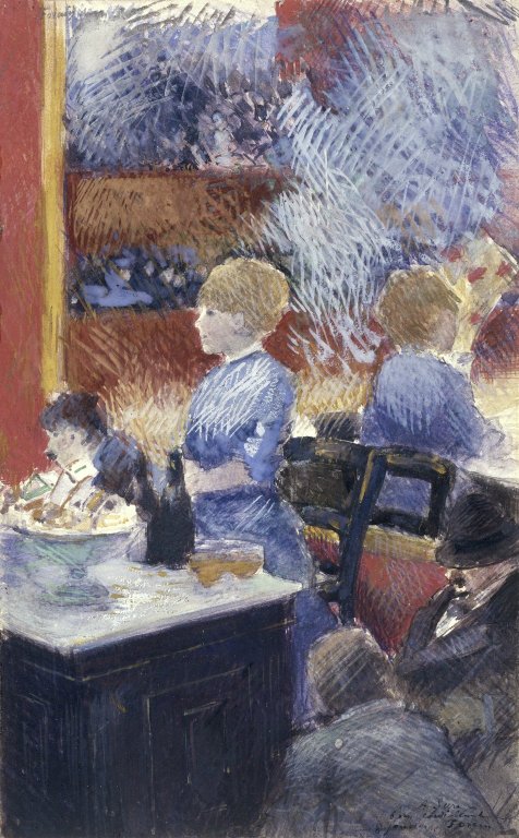 O Bar nos Folies-Bergère - Jean-Louis Forain