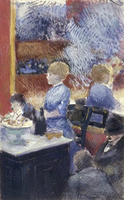 O Bar nos Folies-Bergère - Jean-Louis Forain