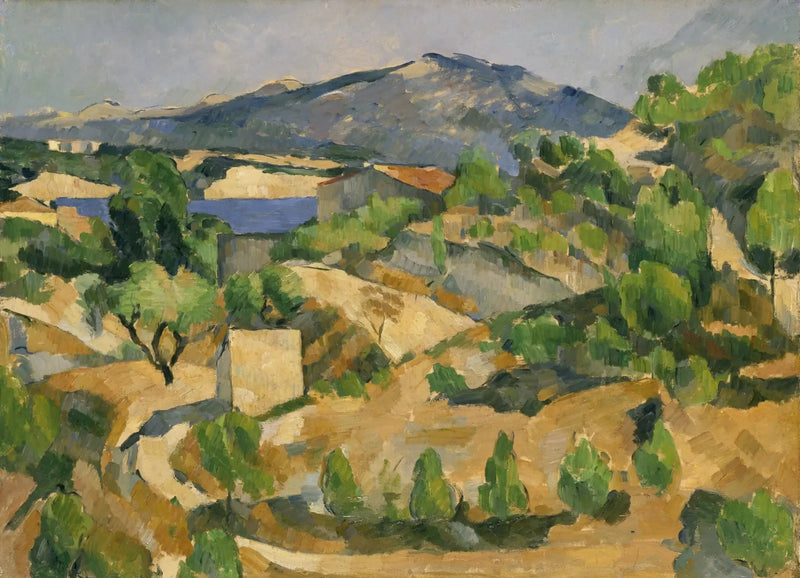 A Barragem de François Zola - Paul Cézanne