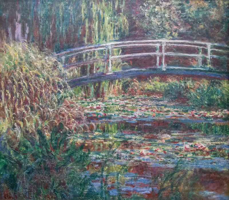 O Lago das Ninféias, Harmonia Rosa - Claude Monet