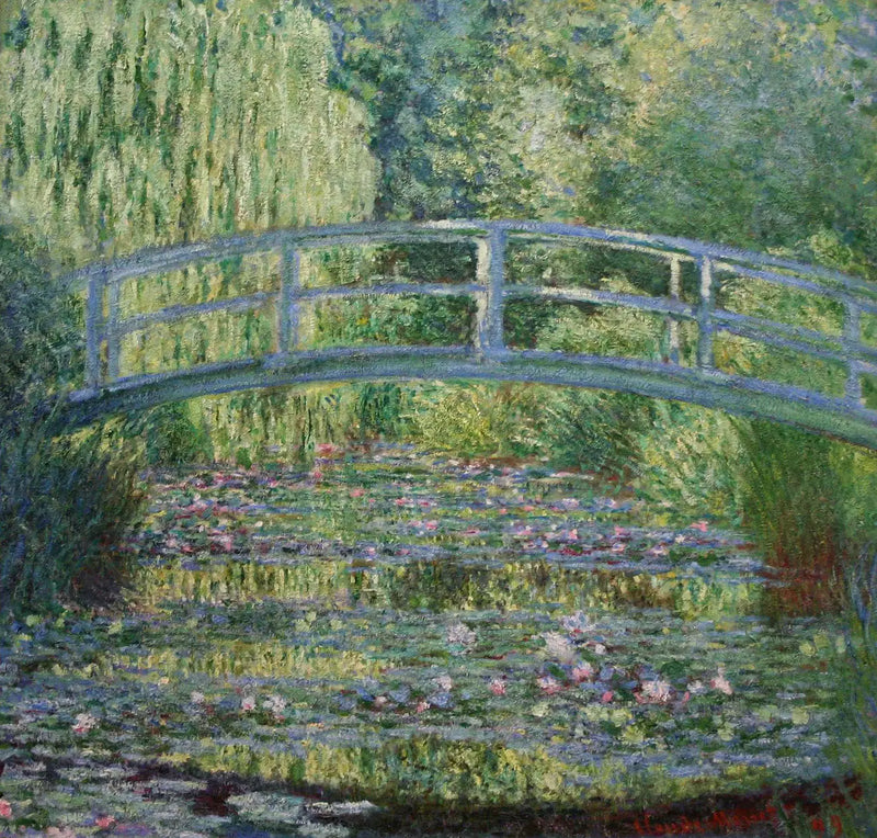O Lago das Ninféias, harmonia verde - Claude Monet