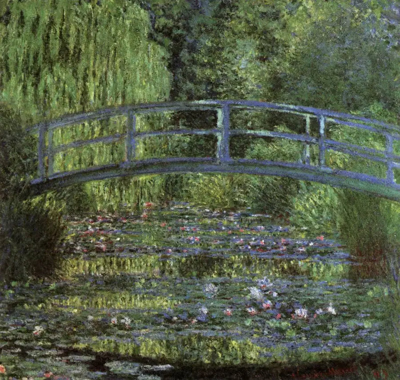 O Lago das Ninféias, harmonia verde - Claude Monet