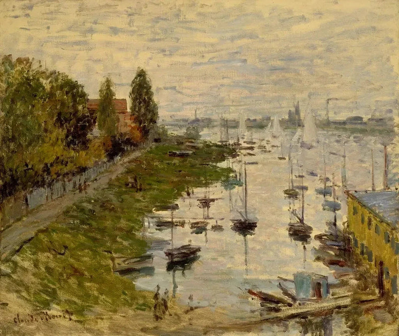 A Bacia Argenteuil W335 - Claude Monet