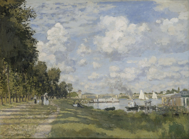 O Lago de Argenteuil - Claude Monet
