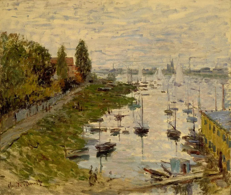 O Lago de Argenteuil - Claude Monet