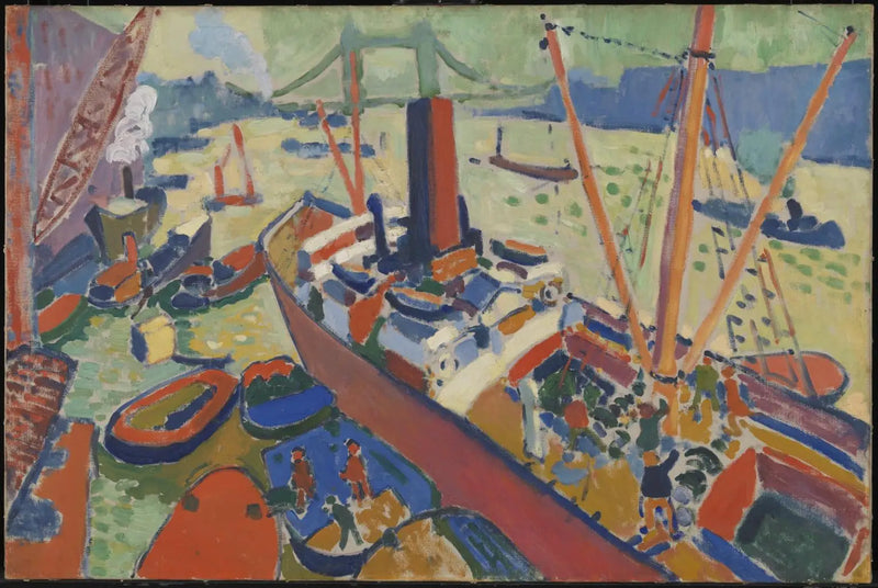 O Lago de Londres - André Derain