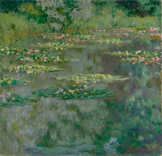 O lago dos nenúfares - Claude Monet