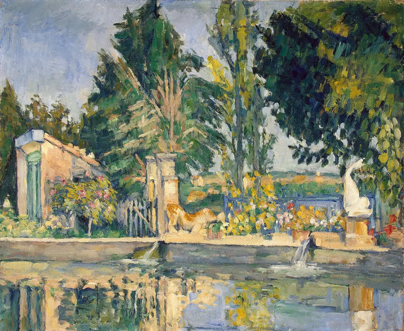 O Reservatório do Jas de Bouffan - Paul Cézanne