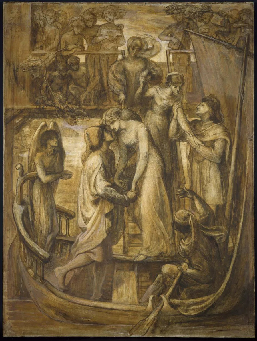 O barco do amor - Dante Gabriel Rossetti