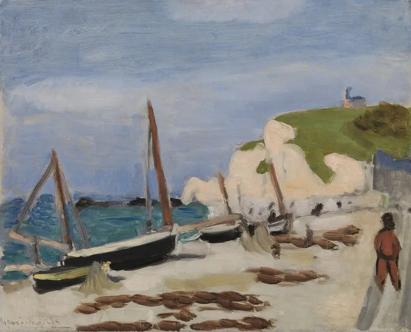 O Barco Preto (O Barco preto) - Henri Matisse