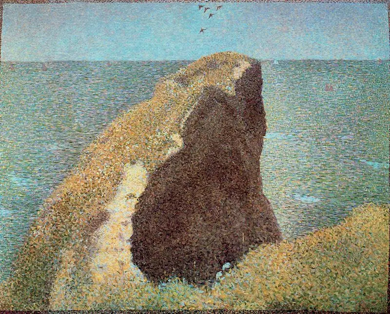 O Bec do Hoc, Grandcamp - Georges Seurat