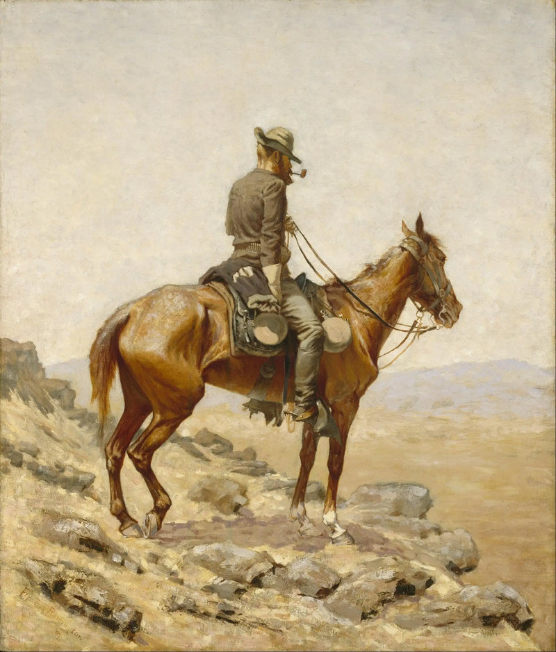 O mirante - Frederic Remington