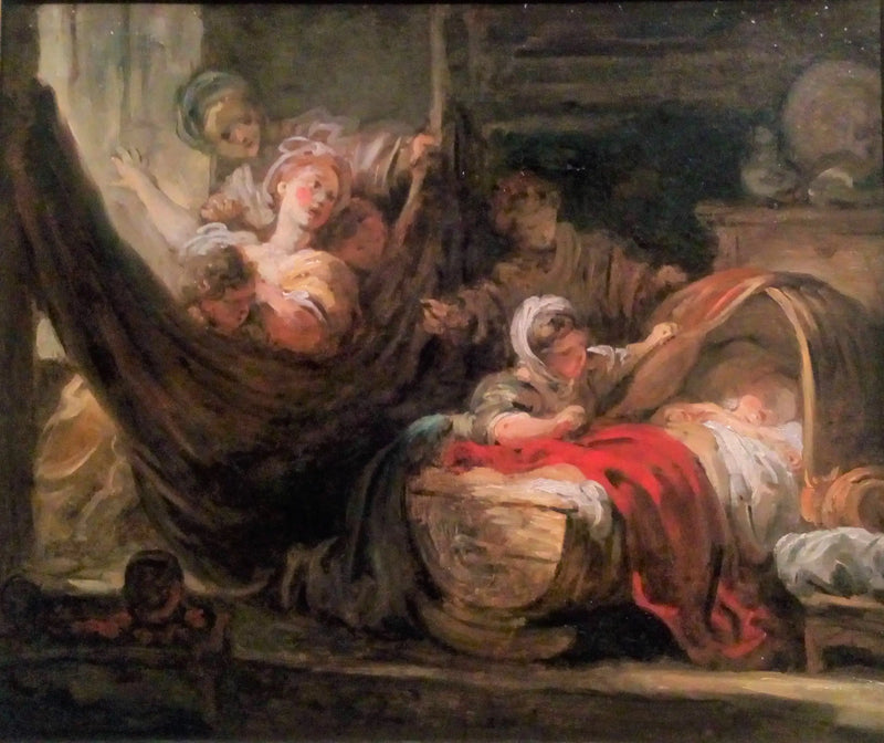 O Berço - Jean-Honoré Fragonard