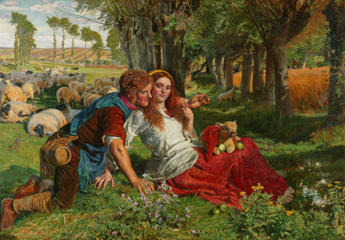 Le Berger mercenaire - William Holman Hunt image 1 reproduction réalisée par Alpha Reproduction