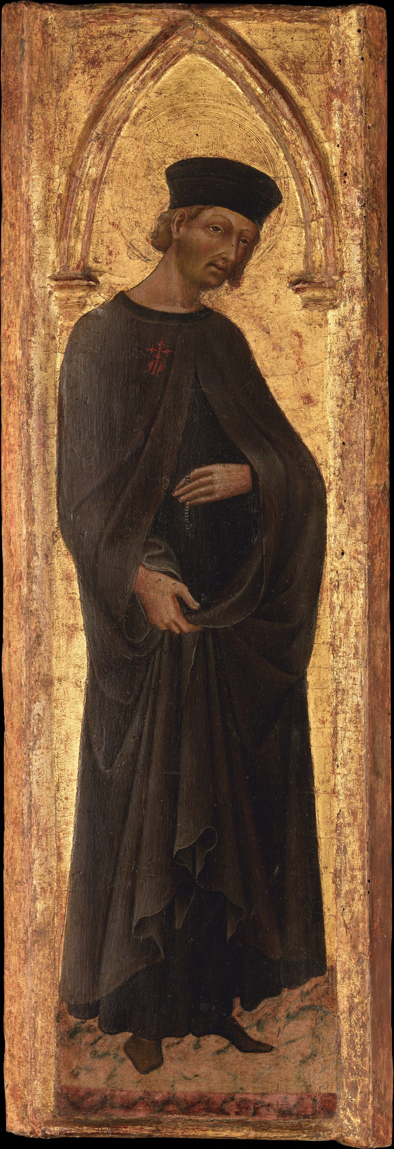 O bem-aventurado Andrea Gallerani (falecido em 1251) - Giovanni di Paolo