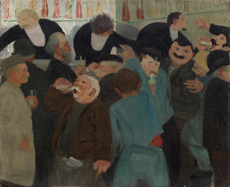 O Bistrô - Félix Vallotton