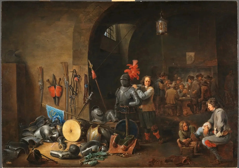 O Bivouac - David Teniers Júnior