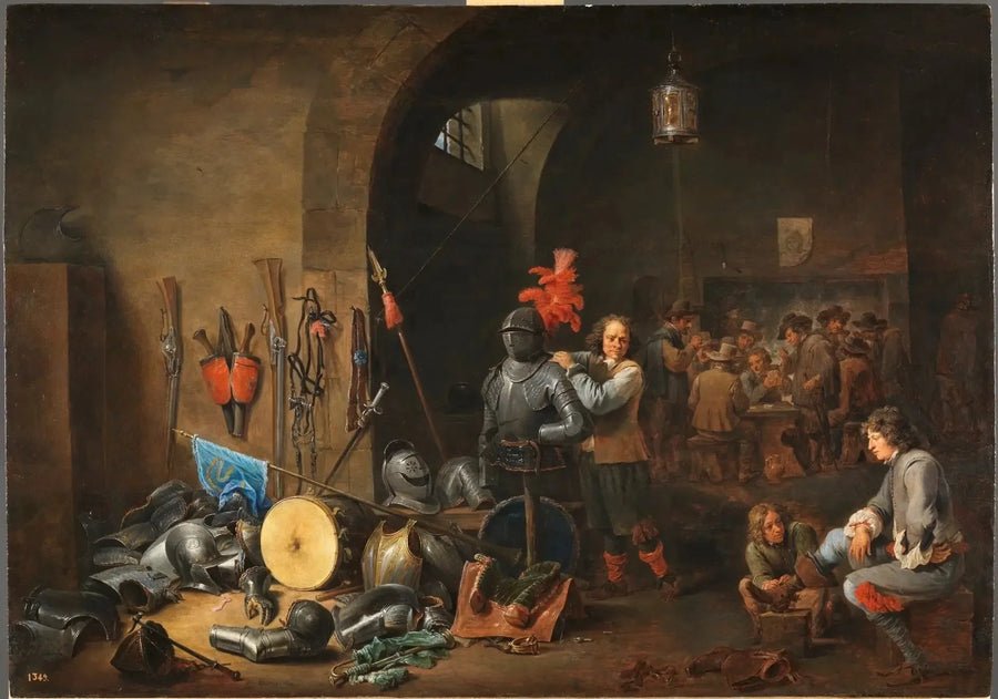 O Bivouac - David Teniers Júnior