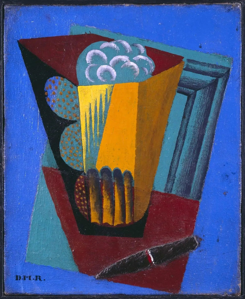 O copo (Copo de cerveja) - Diego Rivera
