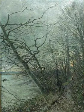 O Bosque das Rochas - Alfred Sisley