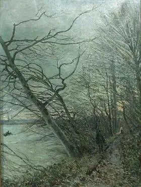 O Bosque das Rochas - Alfred Sisley