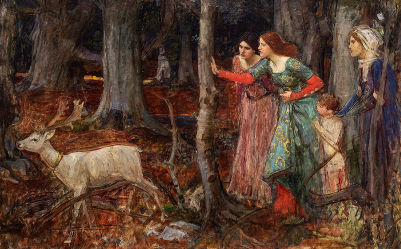 A madeira mística - John William Waterhouse