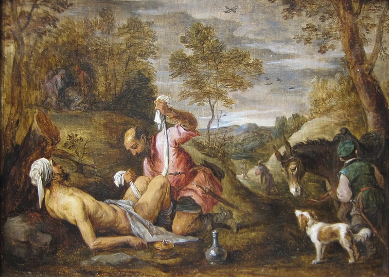 O Bom Samaritano - David Teniers, o Jovem