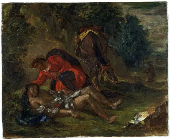 O bom Samaritano - Eugène Delacroix