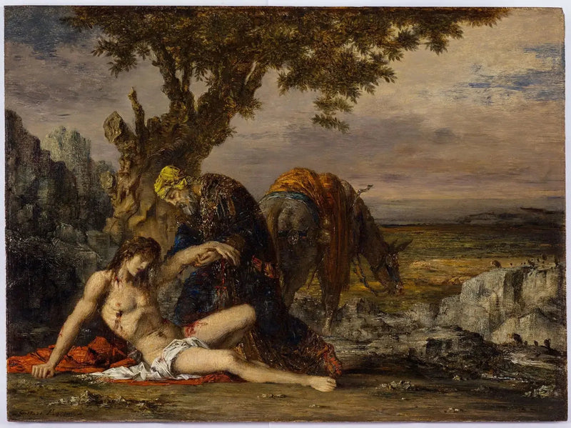 O Bom Samaritano - Gustave Moreau