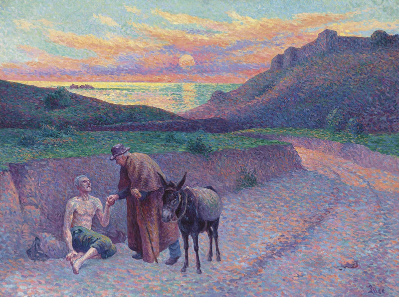O Bom Samaritano - Maximilien Luce