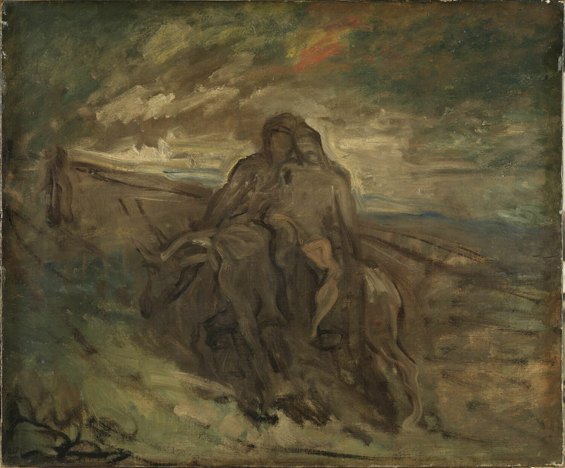 O Bom Samaritano - Théodore Chassériau