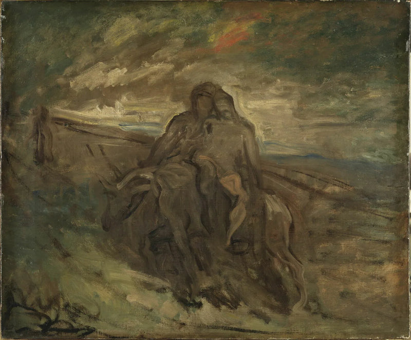 O Bom Samaritano - Théodore Chassériau