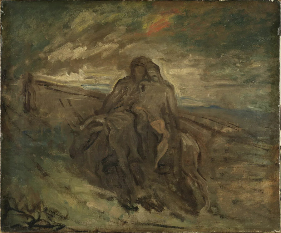 O Bom Samaritano - Théodore Chassériau