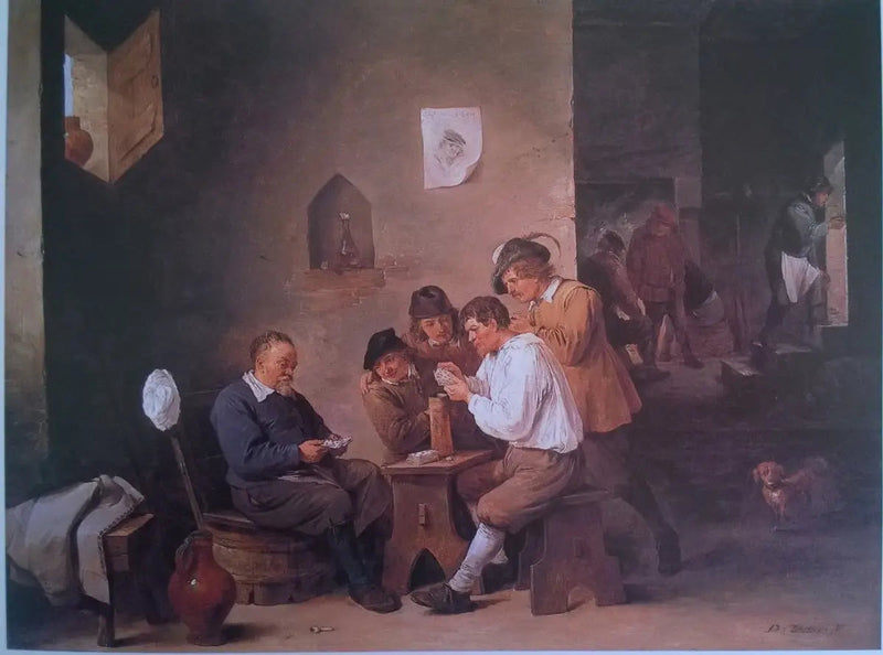 O Boné Branco - David Teniers, o Jovem