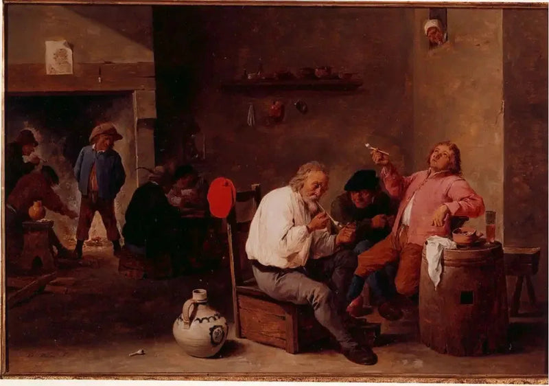 O Boné Vermelho - David Teniers, o Jovem