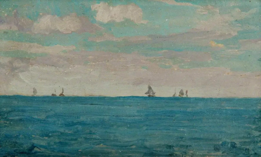 A Beira do Mar, Dieppe - James Abbott McNeill Whistler