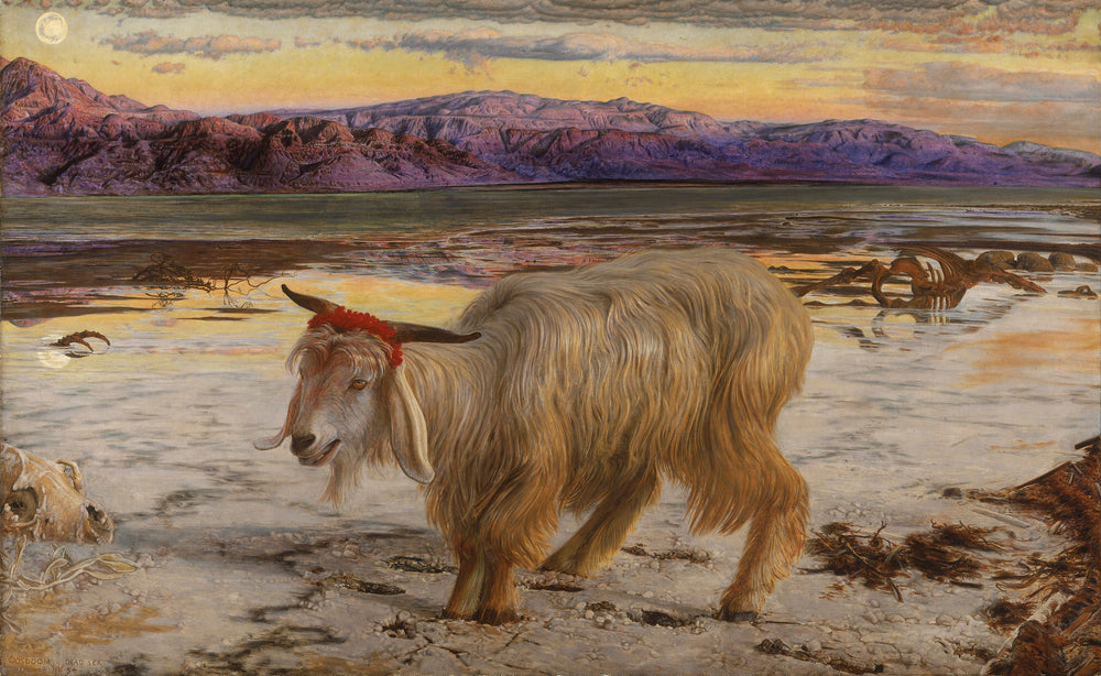 Le Bouc émissaire - William Holman Hunt image 1 reproduction réalisée par Alpha Reproduction