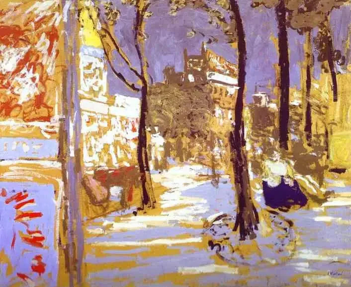 O Boulevard des Battignolles - Édouard Vuillard