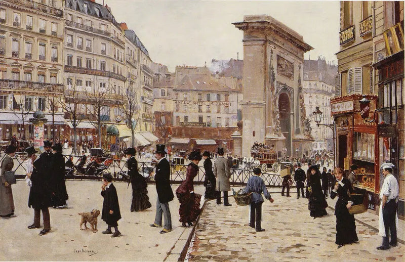 O Boulevard Saint-Denis, Paris - Jean Béraud