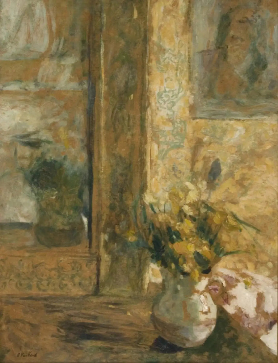 O buquê e o sorvete - Édouard Vuillard