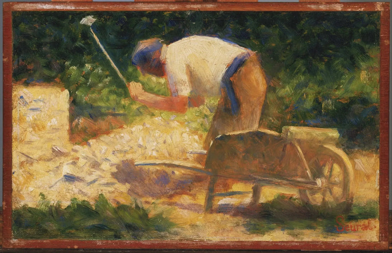 O quebrador de pedras - Georges Seurat