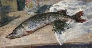 O Lucioperca - Alfred Sisley